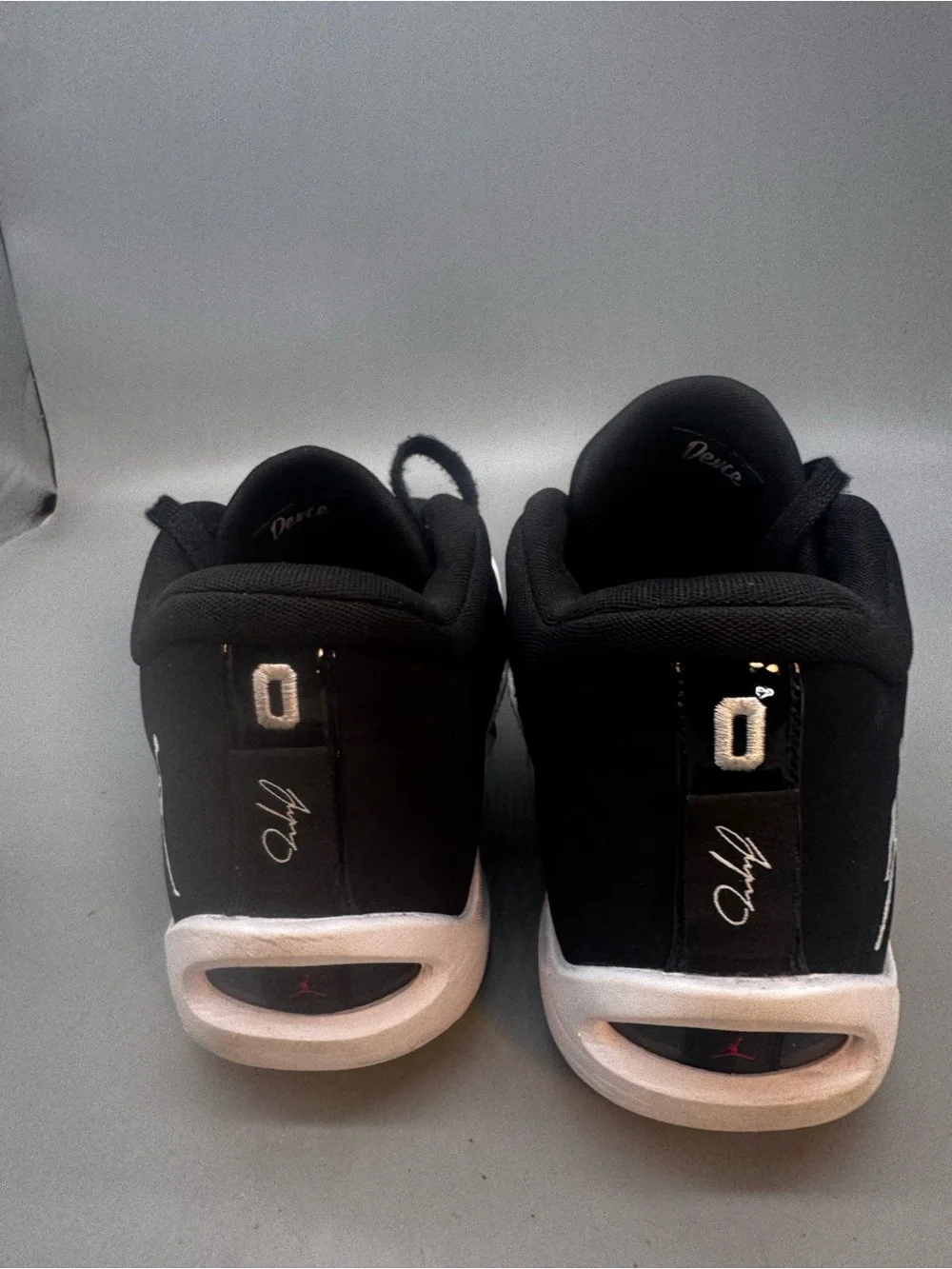 Size 12 - Air Jordan Tatum 1 TB Black White Basketball Mens Mid Top Shoes